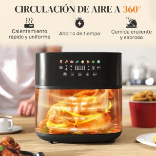 Freidora de Aire 8L 1700W