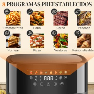 Freidora de Aire 8L 1700W