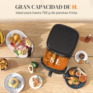 Freidora de Aire 8L 1700W