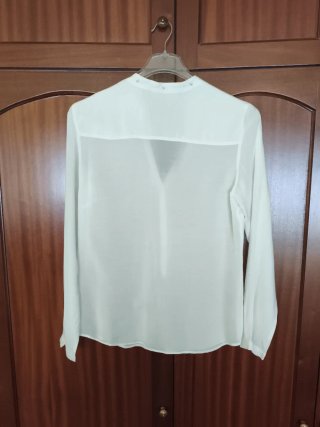 Camisa blanca Zara Talla M