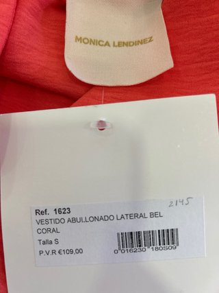 Vestido midi Monica Lendinez