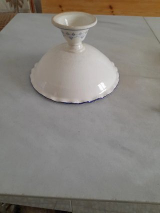 Frutero antiguo de loza