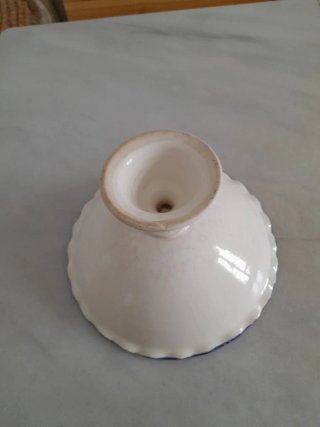 Frutero antiguo de loza