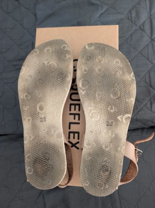 Sandalias Coqueflex Talla 38 Beige