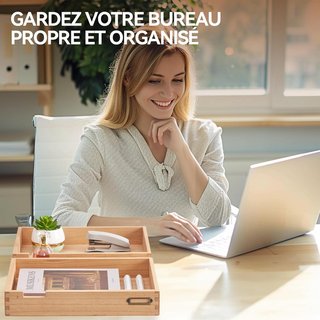 Organizador de escritorio apilable KIRIGEN