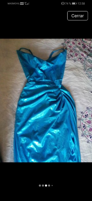 Vestido azul claro talla 40/42