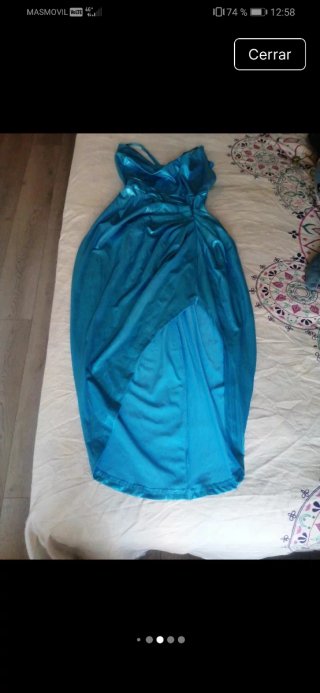 Vestido azul claro talla 40/42