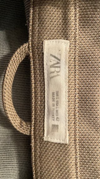 Sobrecamisa Zara Beige