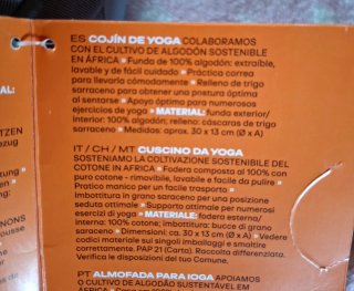 Oferta Flash! Cojín de Yoga Gris Crivit
