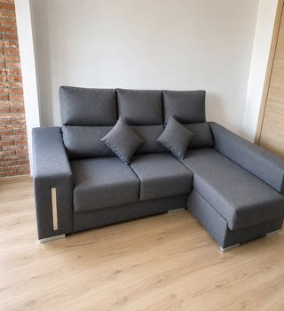 ✔SOFA SOFA CHESLONG CON ALMACENAJE NUEVO IN OFFERTA