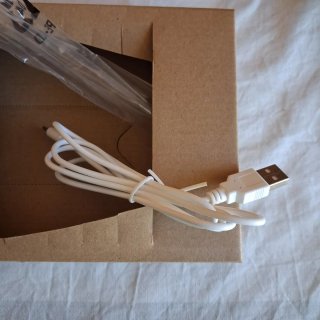 Lampada a led ricaricabile USB Logo di a