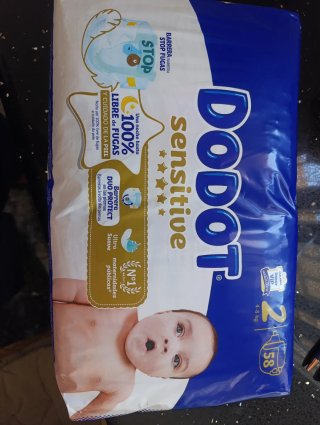 Pañales Dodot Sensitive Talla 2 (4-8 kg)