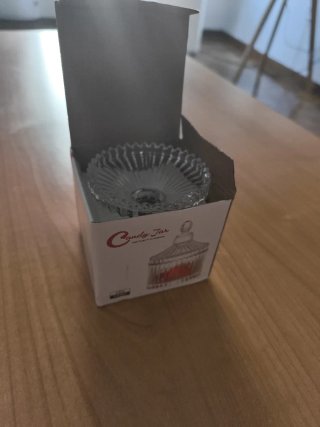 Jarrón con pompón
