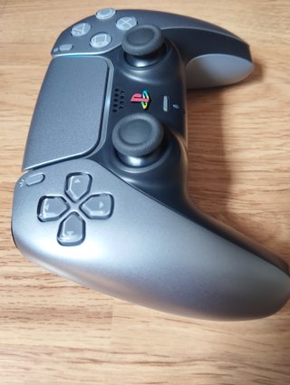 Con MAGNETICOS Mando PS5 Sony plateado plata z5
