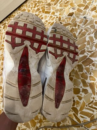 Nike Air Max 95 Bianche Rosse