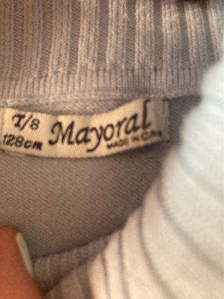 Jersey cuello alto Mayoral T8