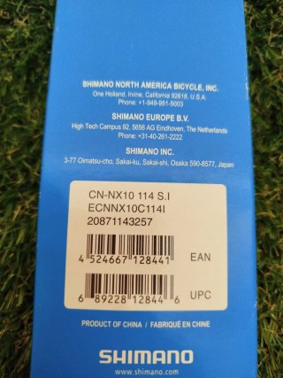 Cadena Shimano CN-NX10 1s 114L