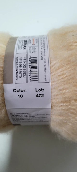 Lote 6 ovillos de lana varios colores