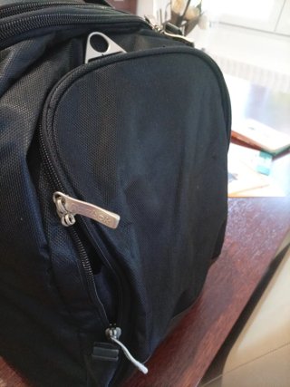 Bolsa de viaje Reebok negra