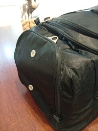 Bolsa de viaje Reebok negra