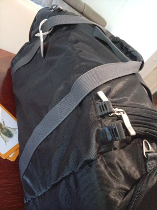 Bolsa de viaje Reebok negra