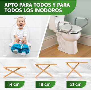 Taburete Bambú Fisiológico Top Life
