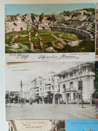 Lote 7 Postales Antiguas Sevilla