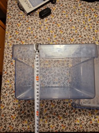 Cajones nevera transparentes
