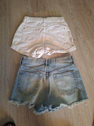 2 Pantalones Vaqueros Cortos Talla 34