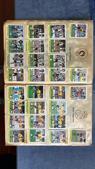 Album Liga Española 81-82 Cromos