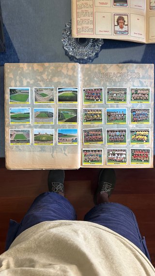 Album Liga Española 81-82 Cromos