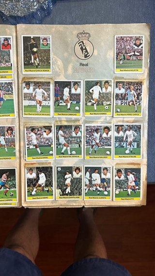 Album Liga Española 81-82 Cromos