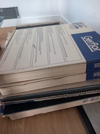 Suelo vinílico 4 cajas