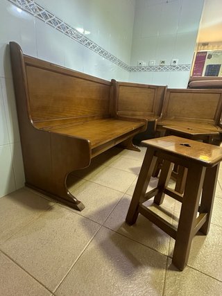 Conjunto banco esquinero (leer descripción)