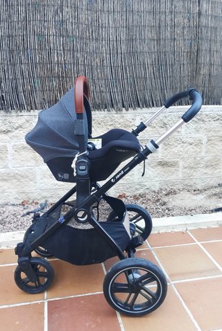 Carrito Bebé Jané: Capazo + Portabebé + Silla