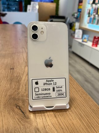iPhone 12 128GB Blanco Seminuevo