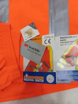 Chaqueta impermeable, acolchada seguridad