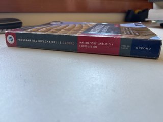 Matemáticas análisis y enfoques. Libro del alum...