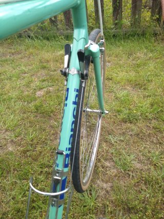 Bicicleta Clásica Bianchi Celeste