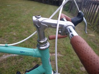 Bicicleta Clásica Bianchi Celeste