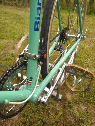 Bicicleta Clásica Bianchi Celeste