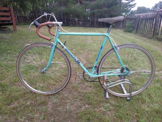 Bicicleta Clásica Bianchi Celeste