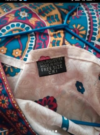 Pareo mujer estampado ajustable