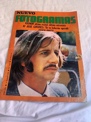 Lote de tres revistas antiguas año 1970 Fotogramas