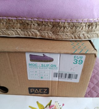 Alpargatas Paez plataforma esparto talla 39