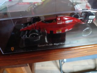 Ferrari F1 Nigel Mansell 1989 Scala 1:18