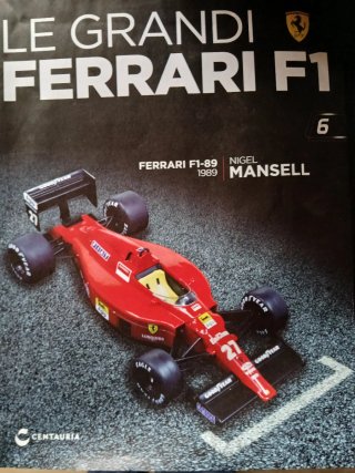 Ferrari F1 Nigel Mansell 1989 Scala 1:24
