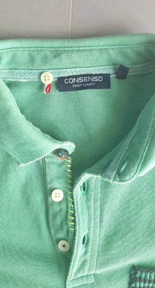 Polo Consenso Uomo Verde Taglia S
