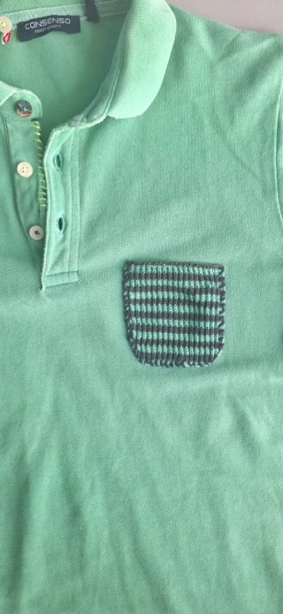 Polo Consenso Uomo Verde Taglia S