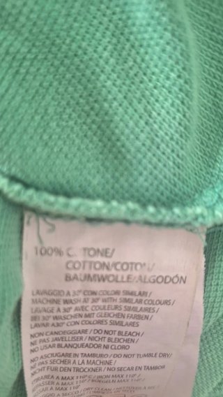 Polo Consenso Uomo Verde Taglia S